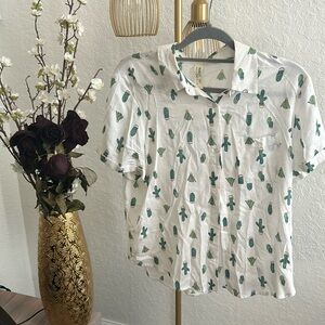 Cactus 🌵 Blouse Small